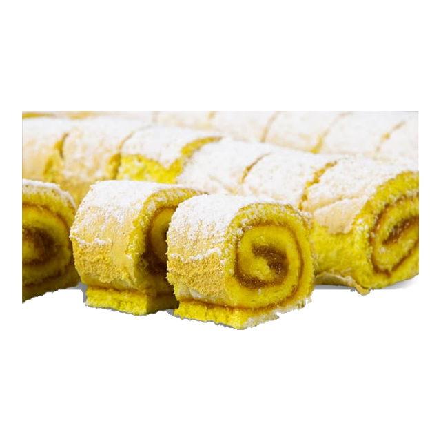 Mini piskóta tekercs