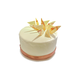 Fehér csokis torta