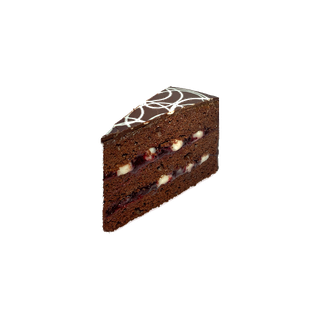 Meggyes-marcipános tortaszelet